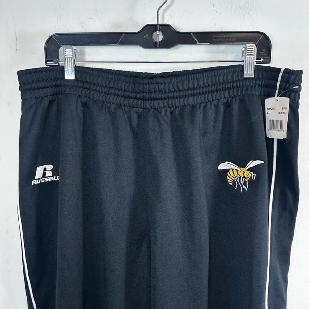 NWT Alabama State University ASU Hornets Russell Athletic Jogger Pants Black XL - Picture 2 of 7